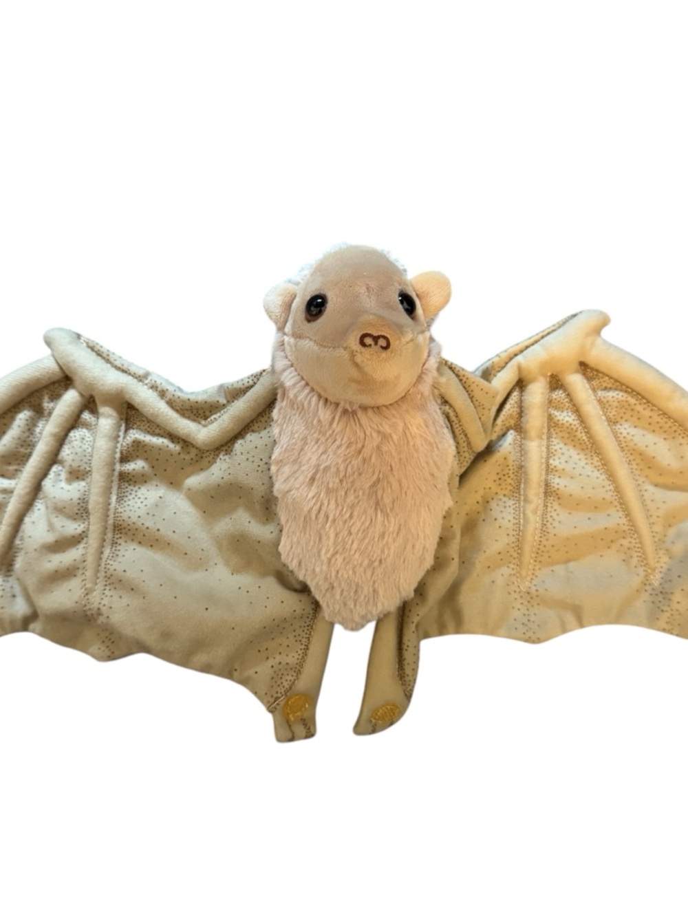 Stellaluna Janell Cannon Plush Bat Stuffed Animal in Cream